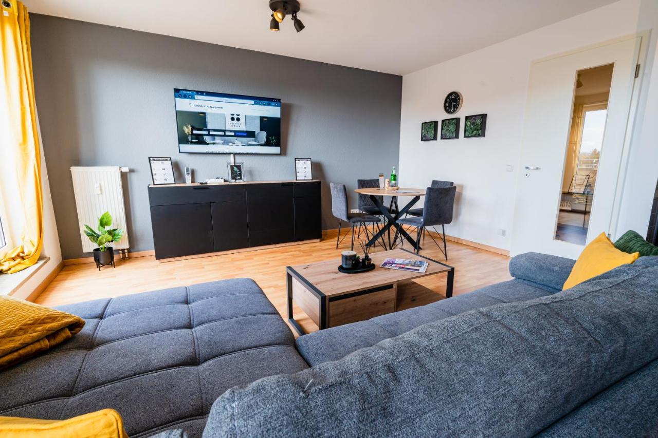 Deluxe Apartment I Klimaanlage I Tiefgarage I Balkon I Wlan Magdeburg Dış mekan fotoğraf