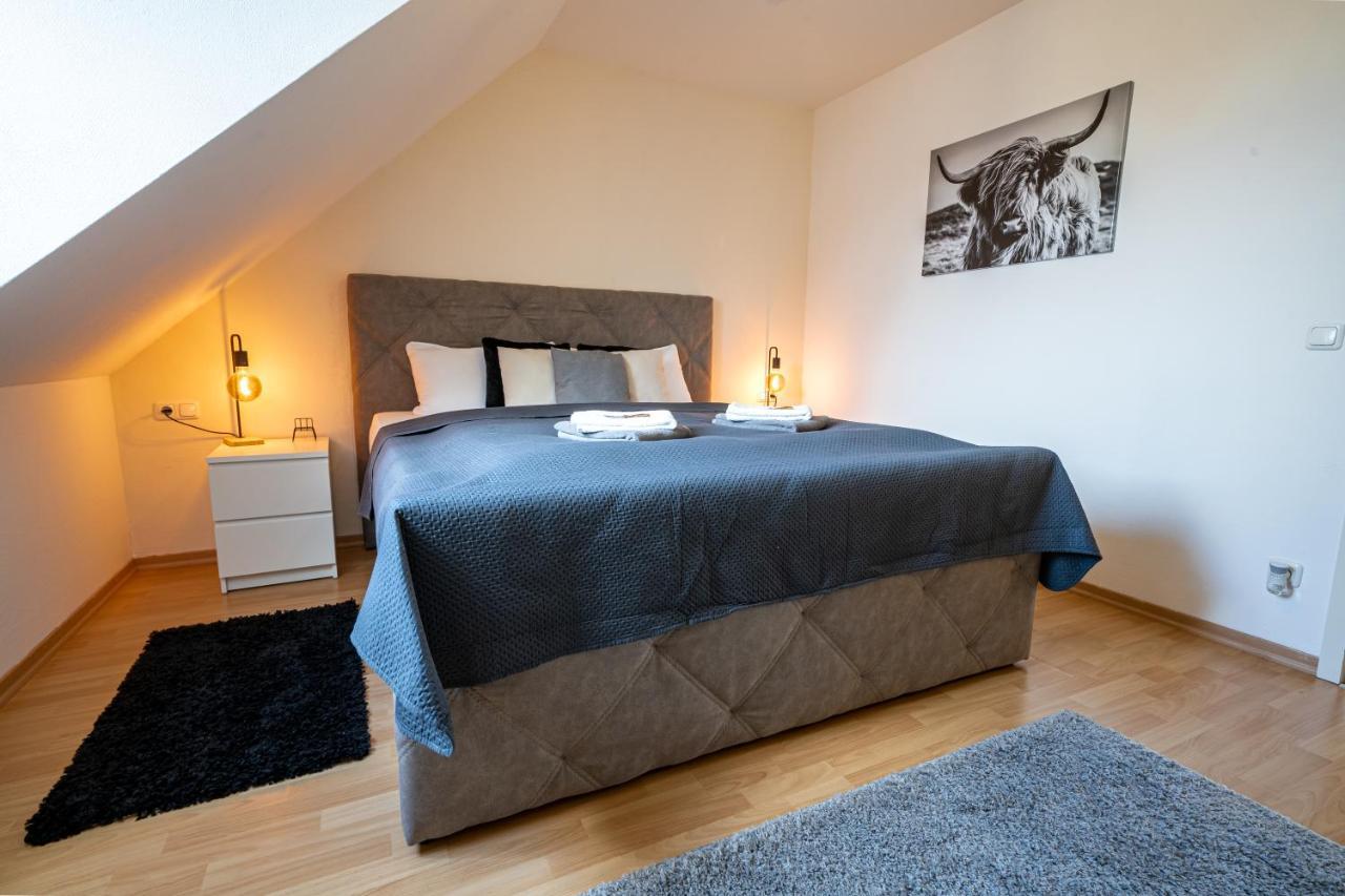 Deluxe Apartment I Klimaanlage I Tiefgarage I Balkon I Wlan Magdeburg Dış mekan fotoğraf